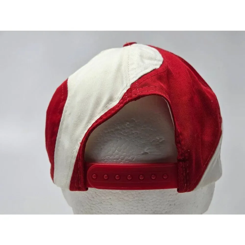 VINTAGE FRENCH LICK RESORT GOLF RED WHITE BLUE HAT CAP SNAPBACK